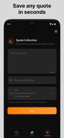 QuoteDeck - Motivation Screenshot 5 of 7