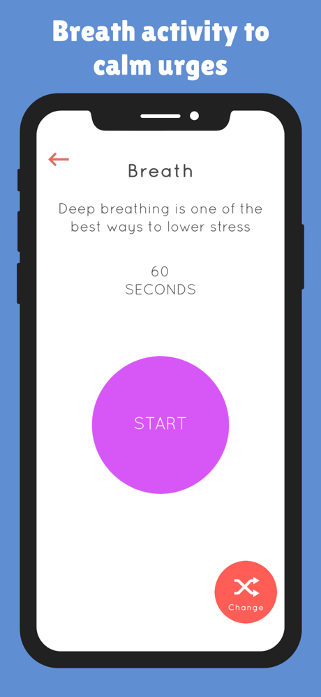 Calm Urge: Self Harm Tracker screenshot 3