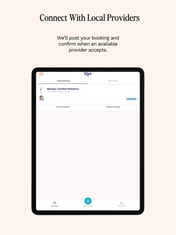 Home Massage & Beauty | Blys ipad screenshot 3