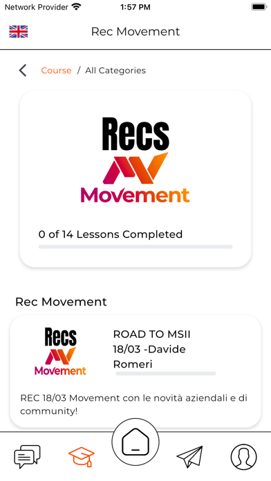 Movement App Screenshot