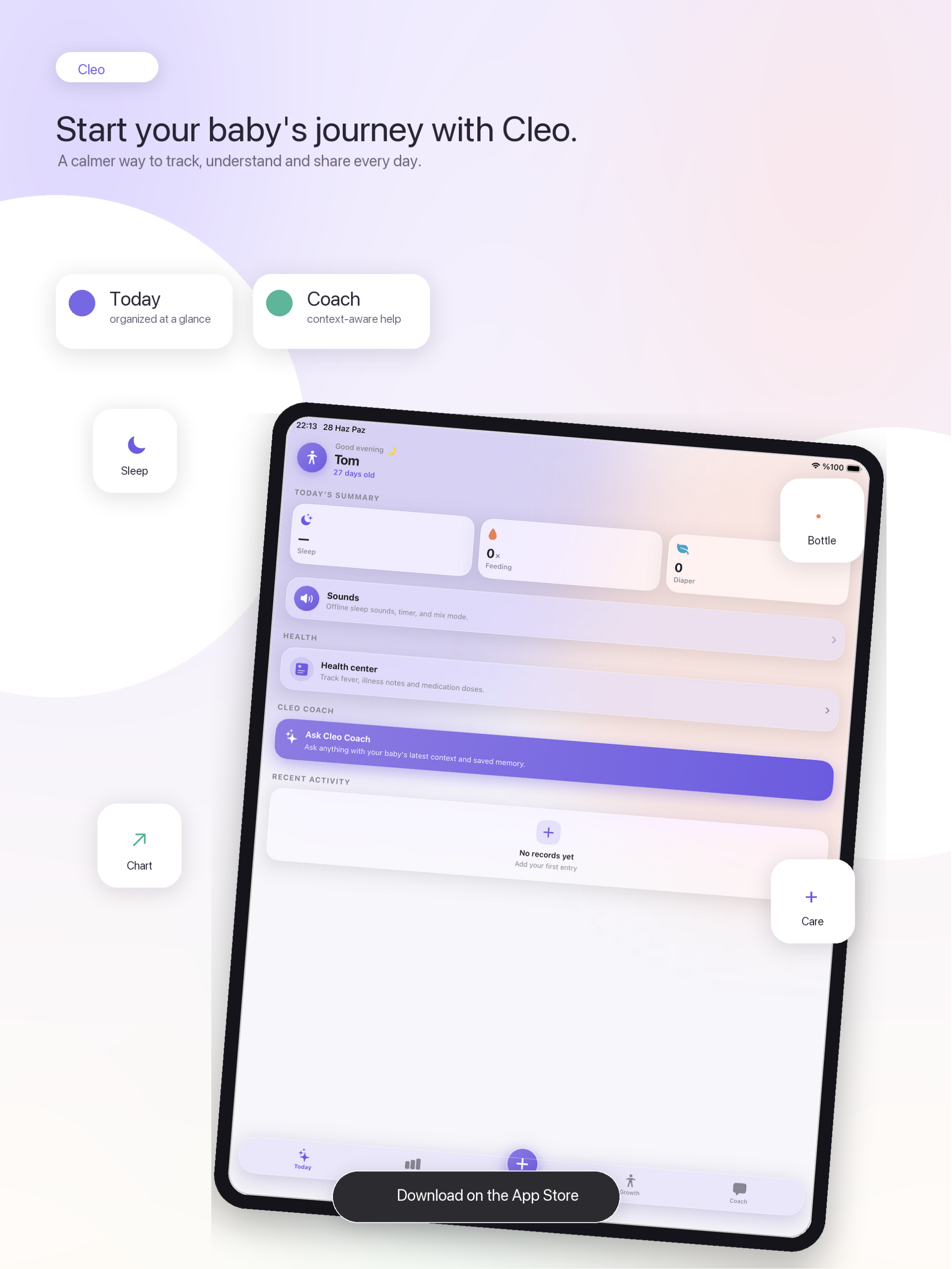 Cleo: AI Baby Tracker screenshot 12