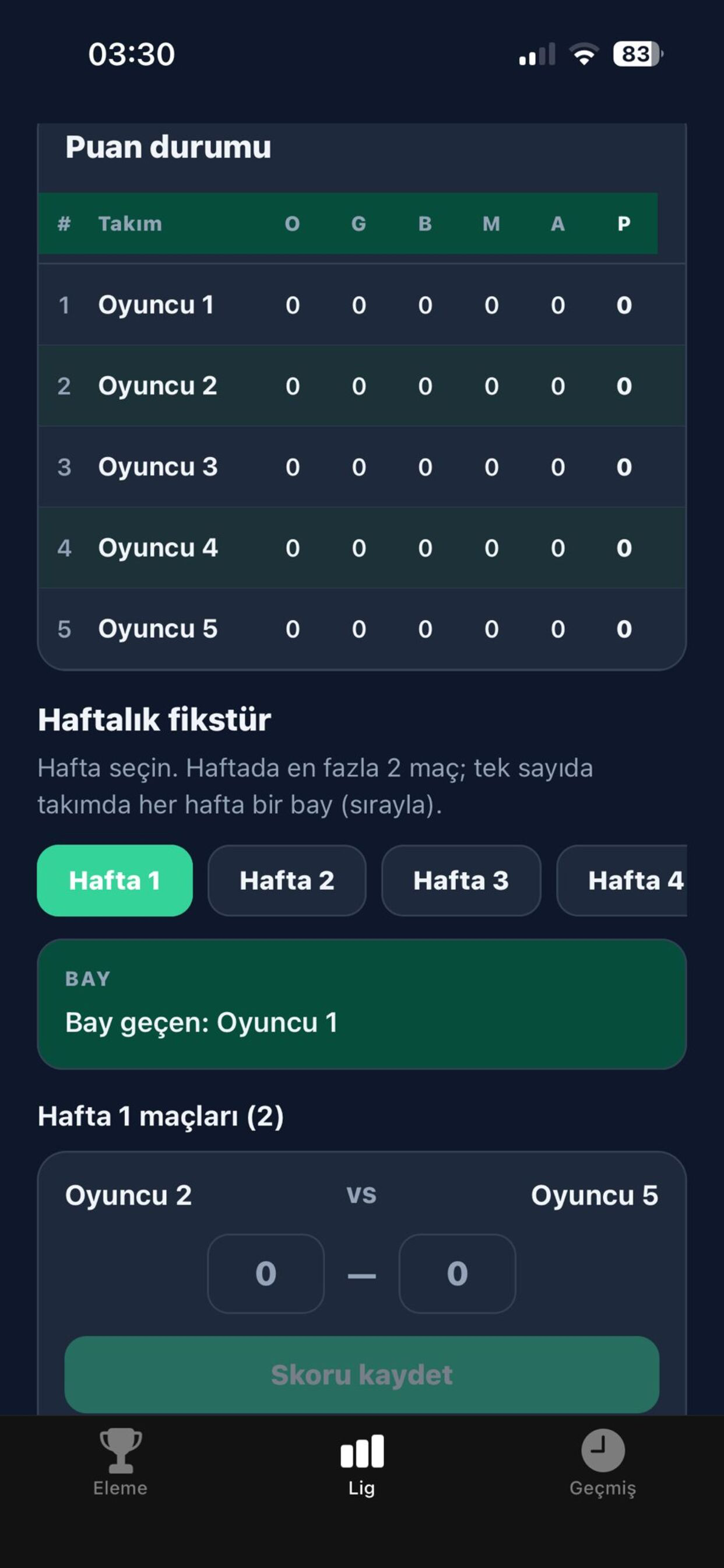 Football Tournaments Maker