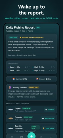 Sounder: Fishing Guide iPhone screenshot