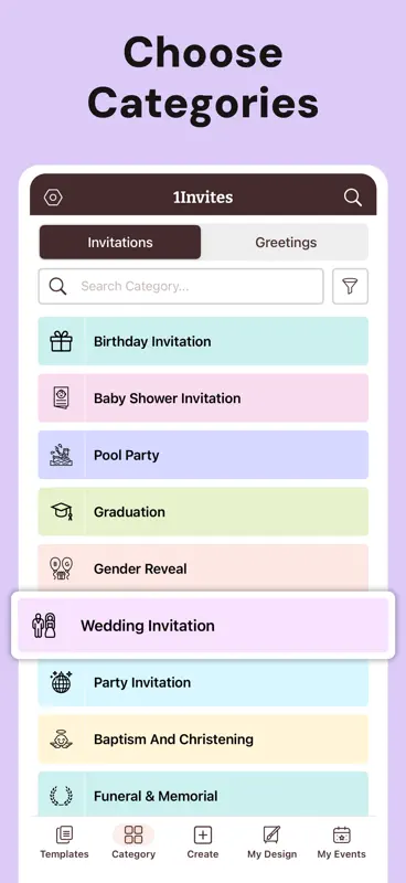 Invitation Card Maker, RSVP screenshot 6 of 10