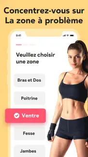 exercices chez soi pour femmes iPhone Captures Décran 2