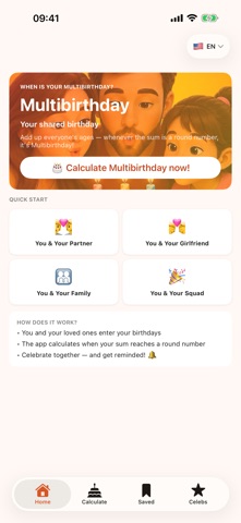 Multibirthday Screenshot 1 of 4