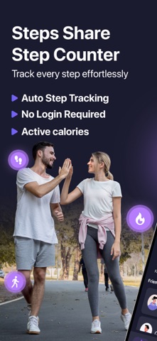 Steps Share Pedometer Screenshot 1 of 6