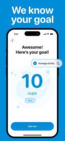Water Tracker App – Waterbent Screenshot 2 of 7