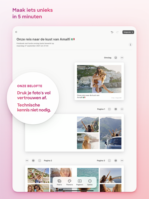 Popsa | Druk je foto's af iPad app afbeelding 2