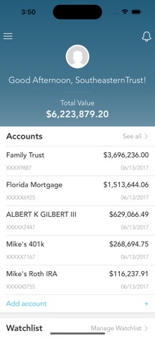Southeastern Trust Company Screenshot 2 of 3