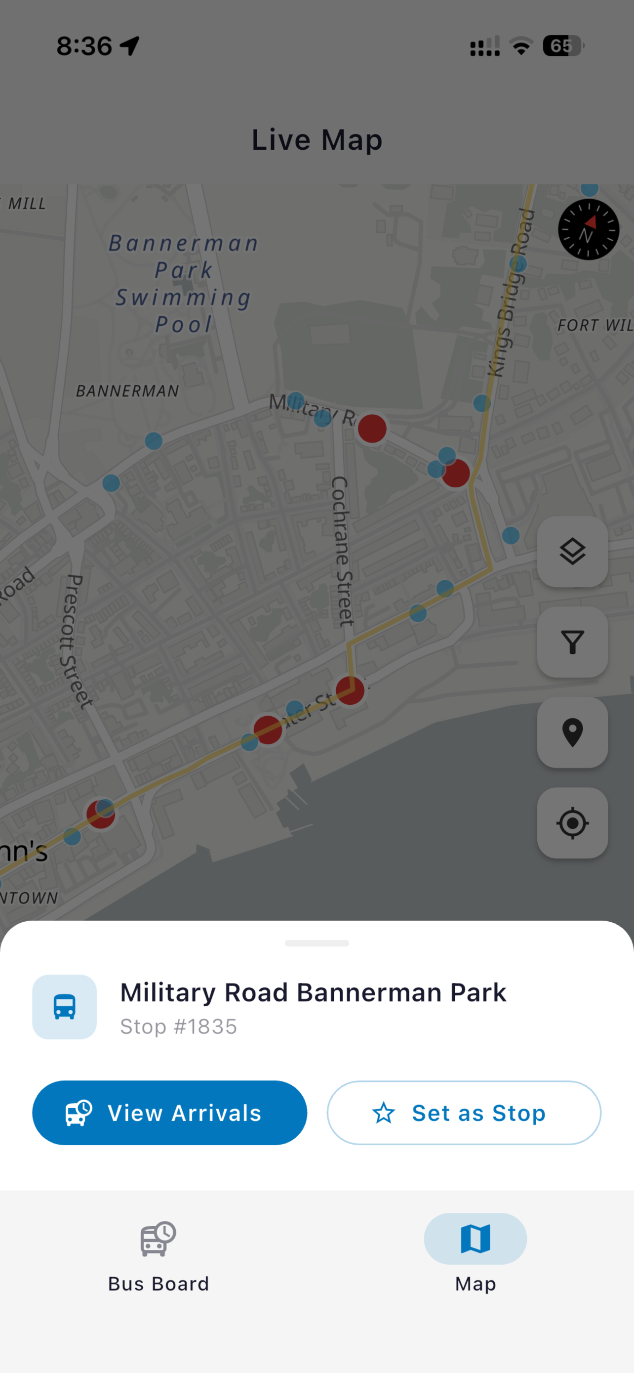 BusBoard NL screenshot 3