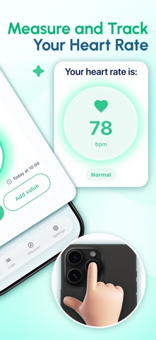 Body Temperature App Fever iPhone screenshot