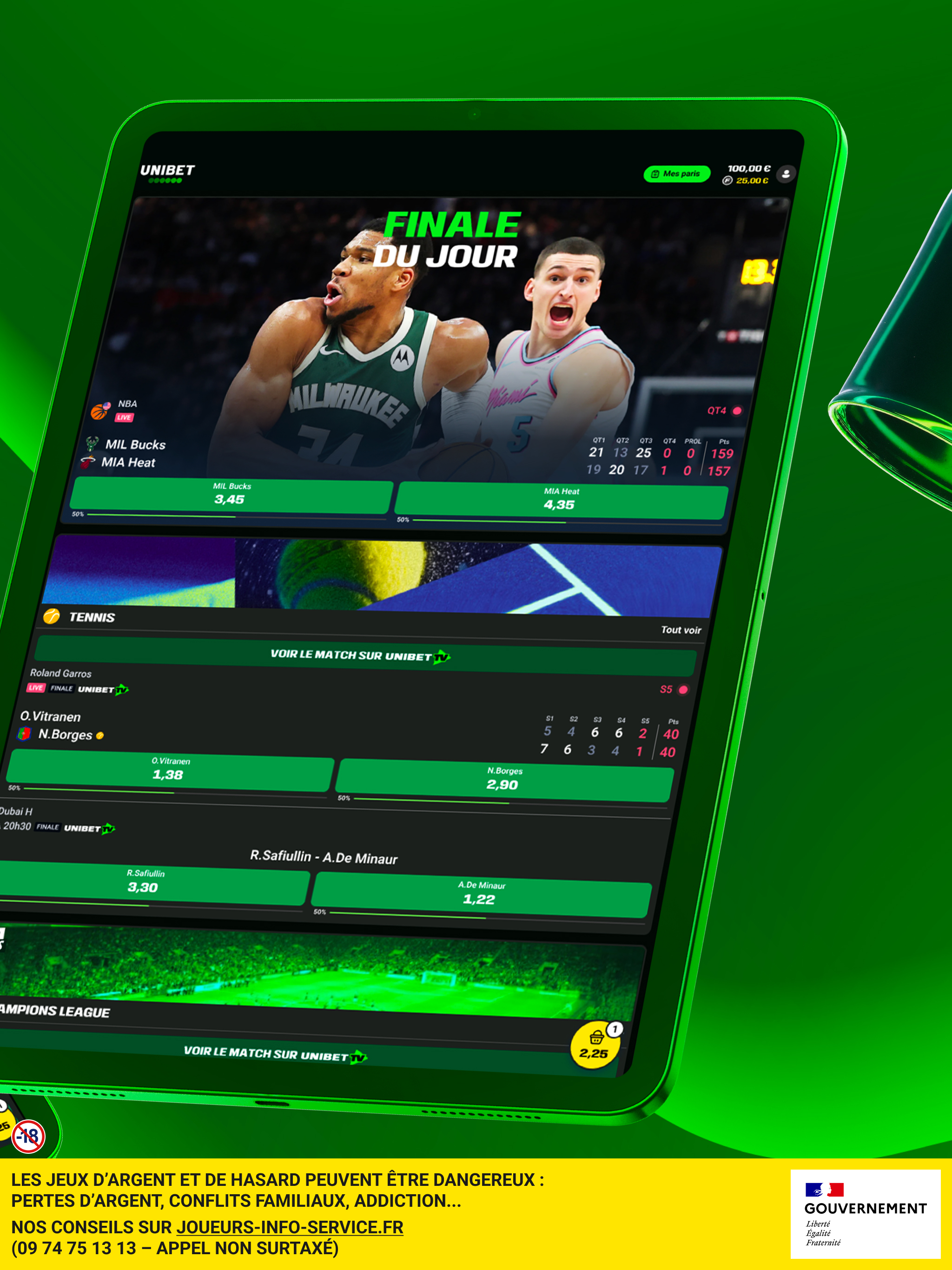 Unibet Paris Sportifs et Poker screenshot 12