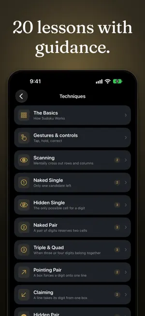 Sudoku Still: Learn to Solve screenshot 3