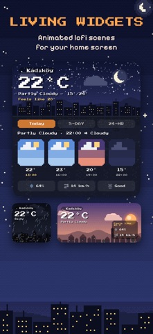 Pixel Weather: Retro Forecast screenshot 2
