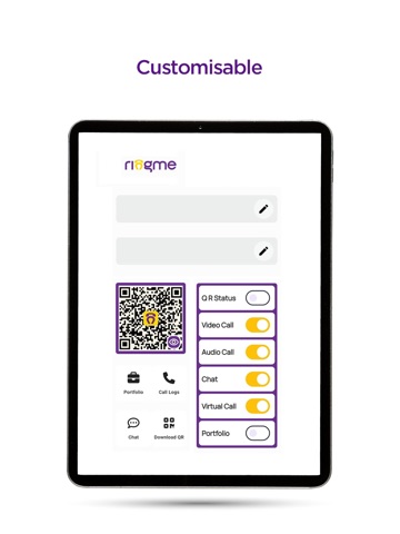 Ringme.AI iPad screenshot