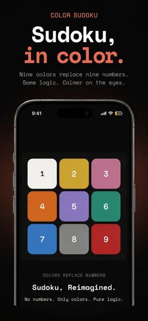 ChromaDoku: Daily Color Sudoku screenshot 1