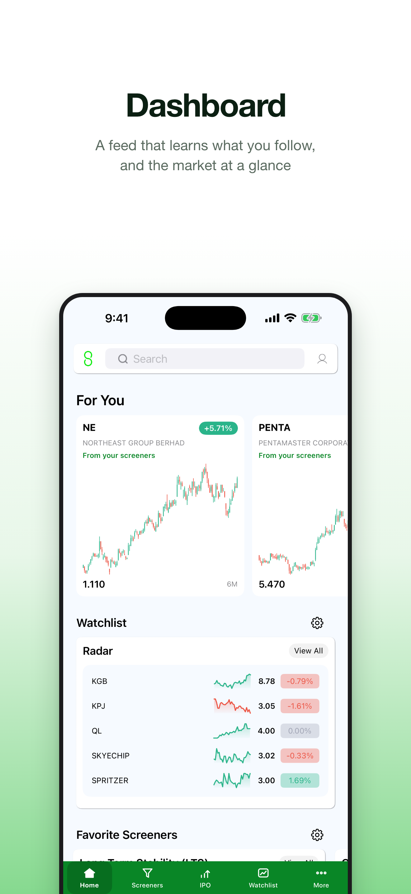 iSaham - Stock Screener screenshot 4