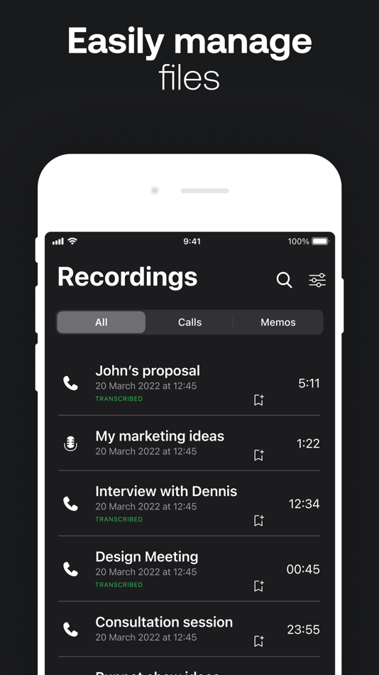 #5. TapeACall: Call Recorder (iOS) 由: Mosaic S.r.l.