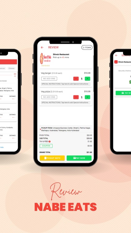 Nabe Eats Food Ordering