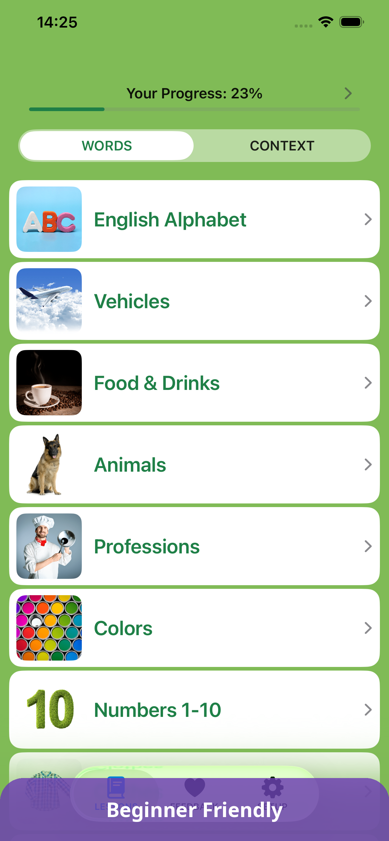 Wordful American English screenshot 1