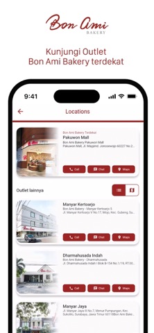 Sahabat Bon Ami App iPhone screenshot