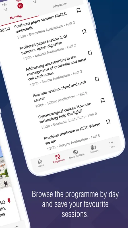 ESMO Events App screenshot 3 of 5
