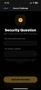 IVault-Secure local encryption screenshot
