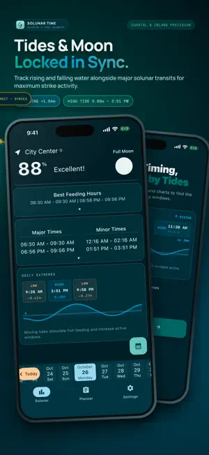 Solunar Time: Hunt & Fish screenshot 2