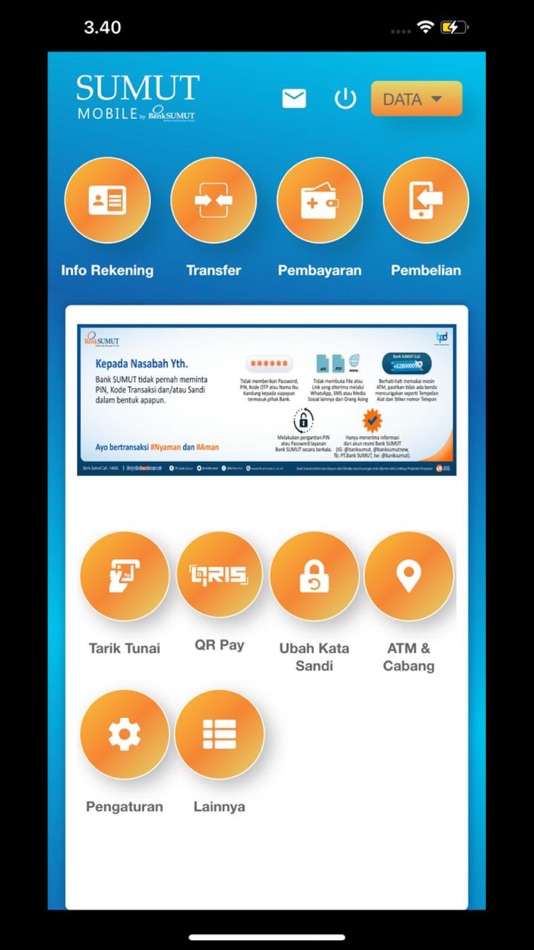 #2. SUMUT Mobile (iOS) 由: PT. Bank Sumut