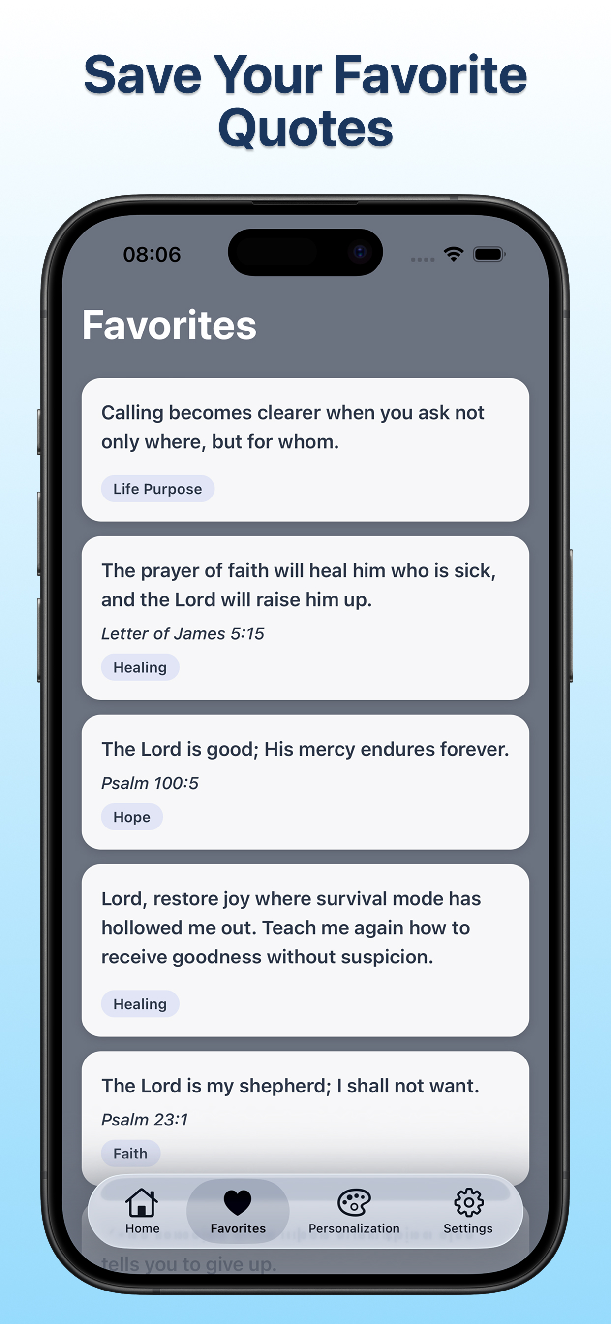 Bible Verses & Quotes Widget screenshot 5