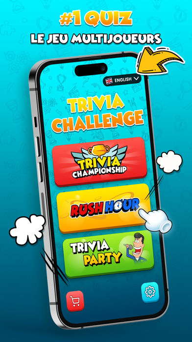 Screenshot #1 pour Trivia Quiz Fun 234 joueurs