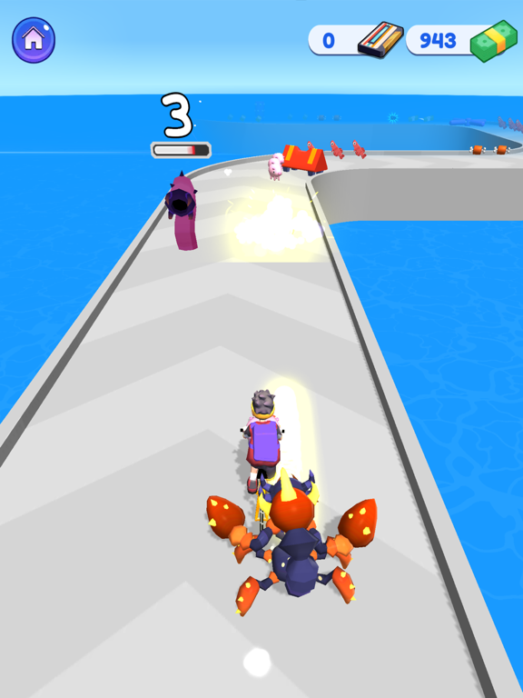 Monster Trainer: Runner 3D iPad screenshot 4 - Games app