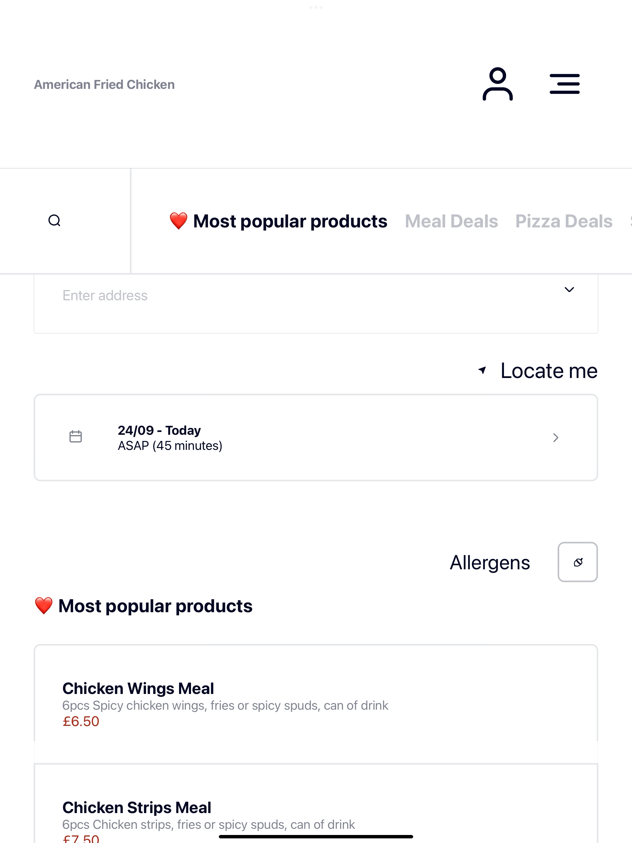 American Fried Chicken UK screenshot 7