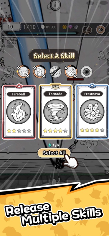 Doodle Magic: Wizard vs Slime screenshot 9