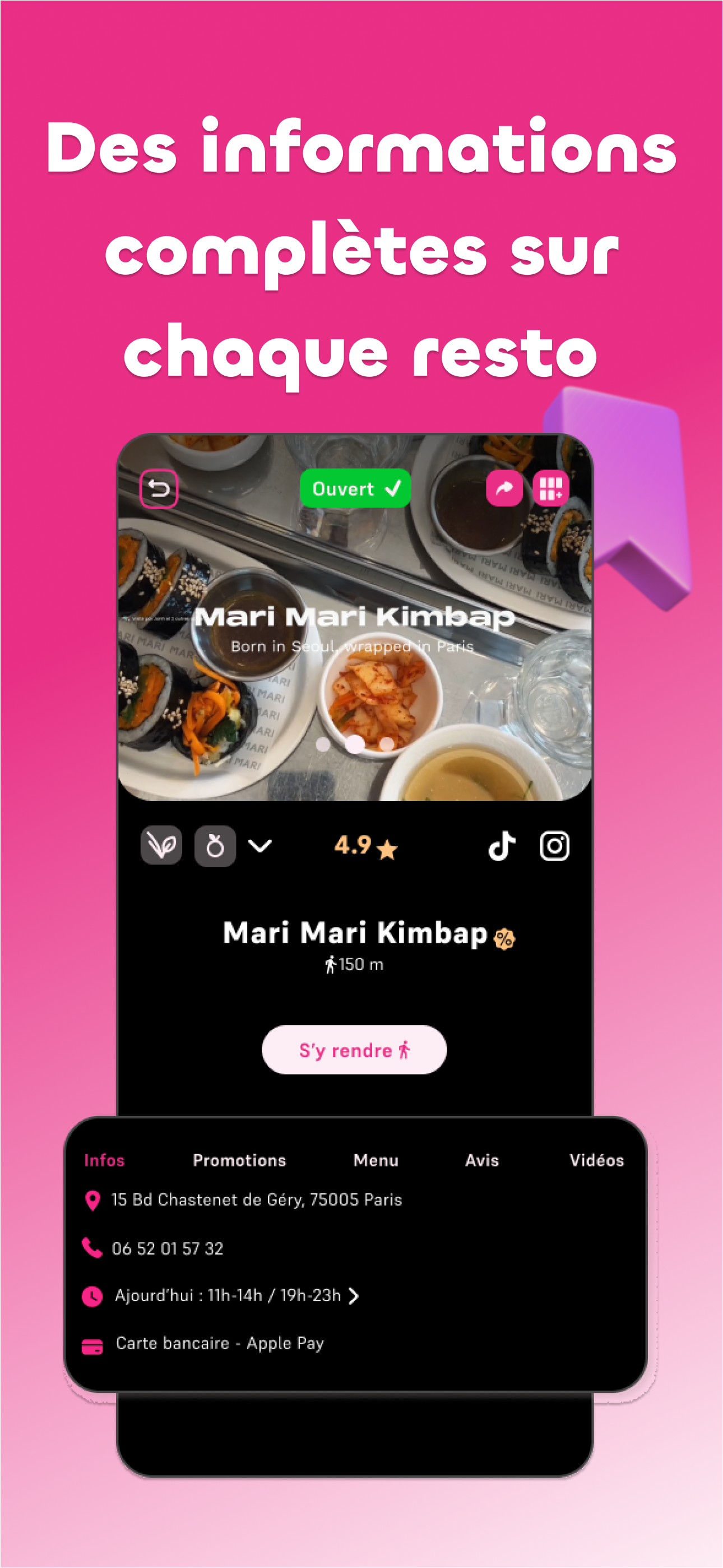 PinckIt: Tes restos en vidéo