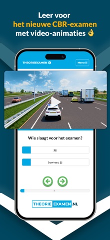 CBR Theorie Examen Auto Leren iPhone screenshot 1