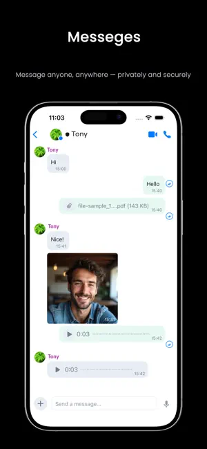 HRNote Messenger screenshot 2