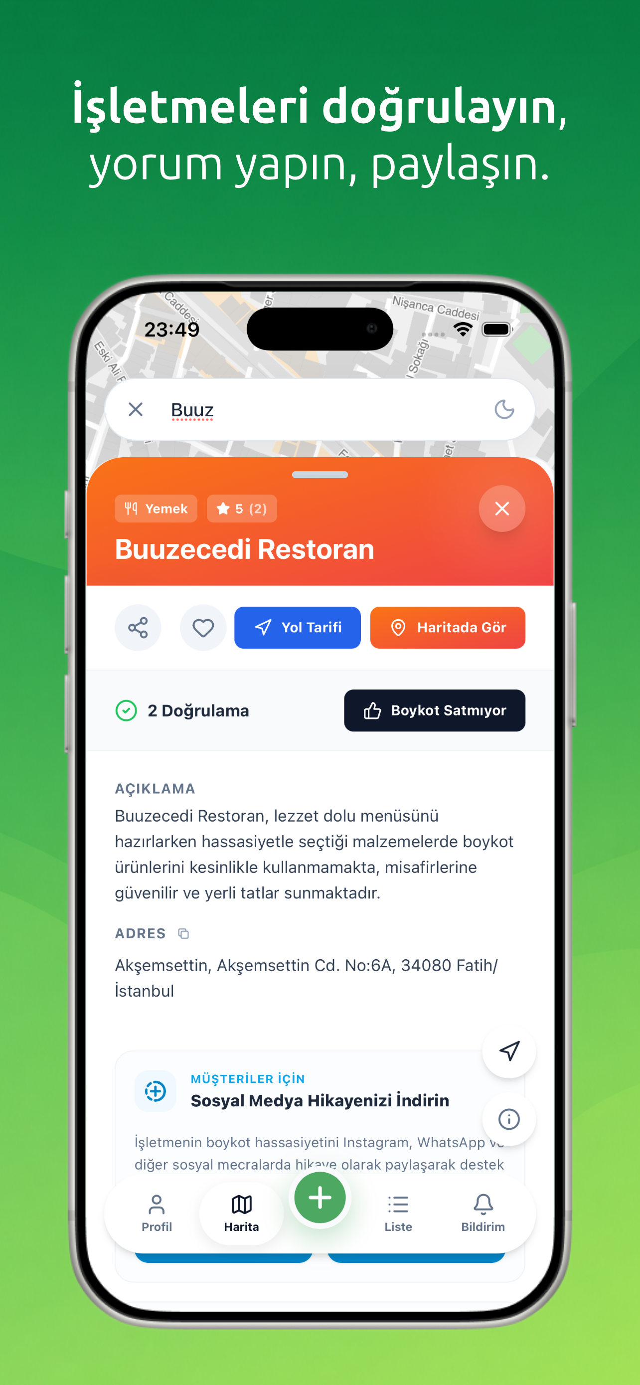 Boykotsuz Rota screenshot 2