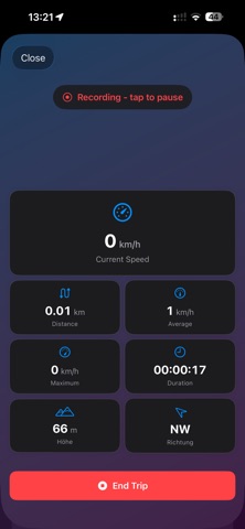LogMyRide: GPS Speedometer Screenshot 4 of 8