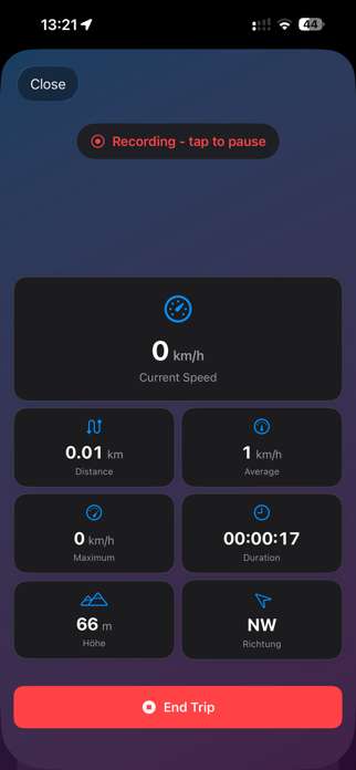 LogMyRide: GPS Speedometer Screenshot 4 of 8