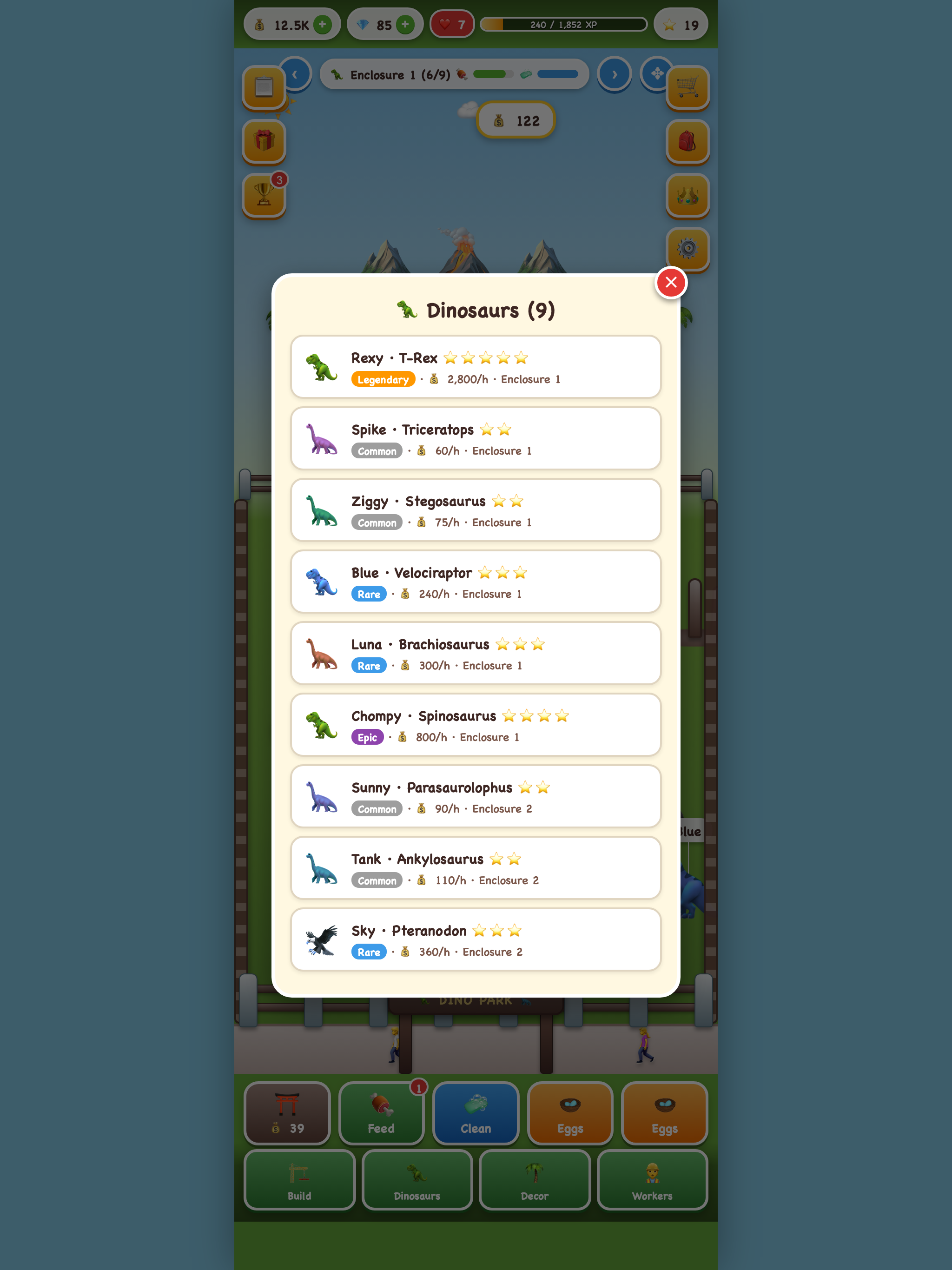Dino Park Tycoon screenshot 10