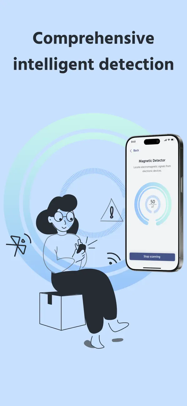 Screenshot #1 pour Detecteur Scener: Air Scanner