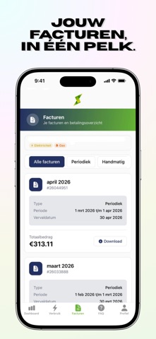 Mijn-Energie iPhone screenshot