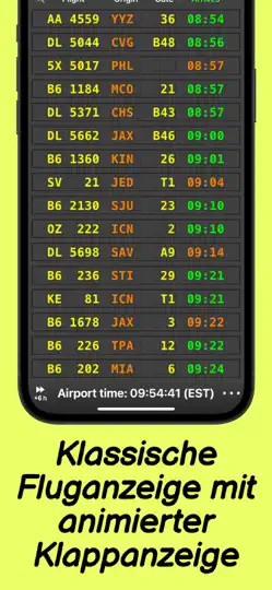Screenshot von Flug Plan | Live Flughafen auf dem iPhone 6