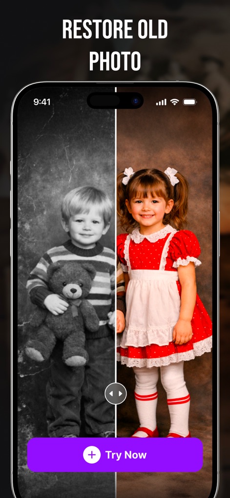 Live Photo: AI Image Generator - Découvrez comment l'application transforme des clichés passés en des images vives et colorées grâce à l'amélioration de la qualité de l'image et la colorisation automatique.