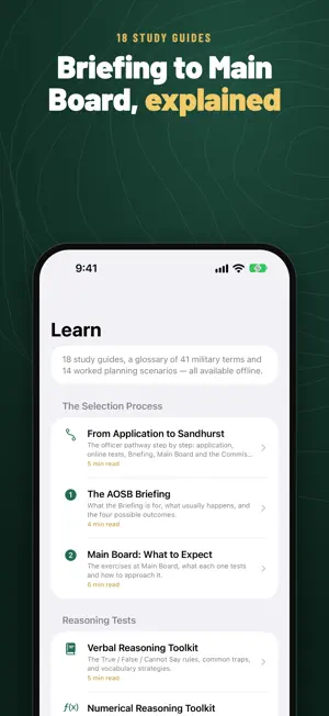 Army Officer Selection Prep screenshot 4