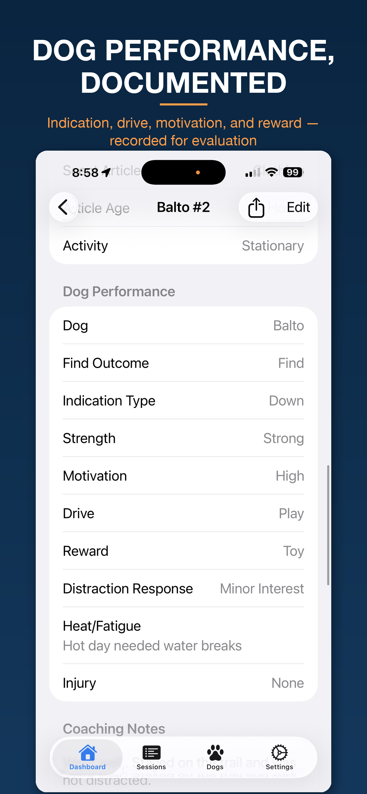 Search and Rescue K9 Journal screenshot 4