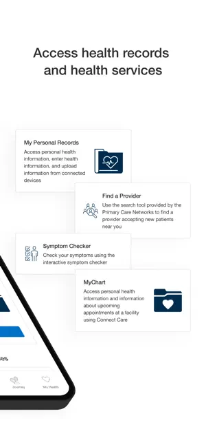 MyHealth Alberta iPhone screenshot 2