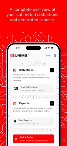 SUPERWISE /Collect iPhone screenshot